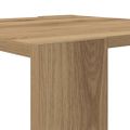 vidaXL Konferenčný stolík Artisan Dub 40x40x30 cm Konštrukčné drevo
