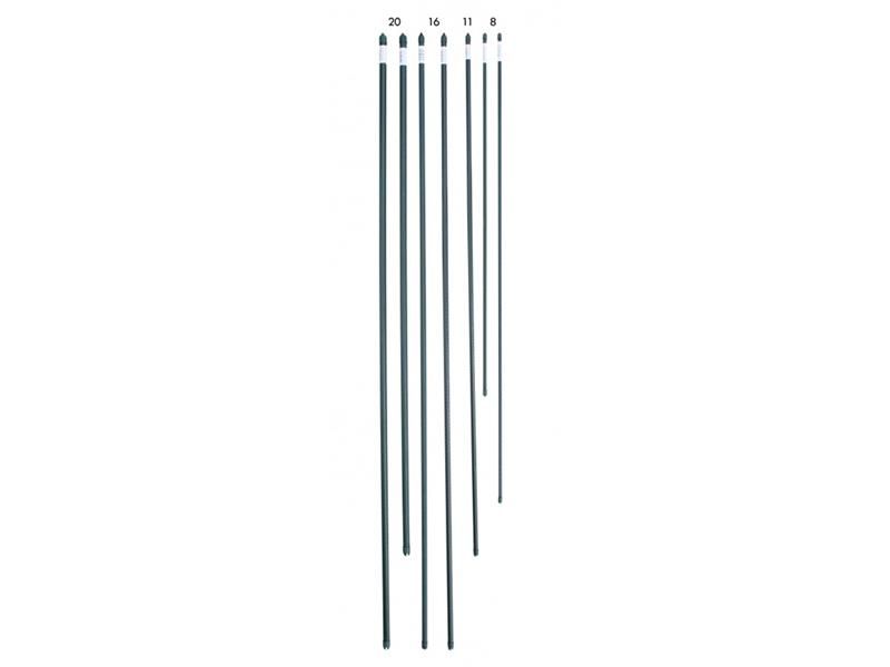 Tyč 11mm/180cm oceľ+PE