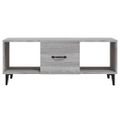 vidaXL Konferenčný stolík sivý sonoma 102x50x40cm kompozitné drevo
