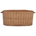 vidaXL Košík s rúčkami na palivové drevo 78x54x34 cm prírodná vŕba