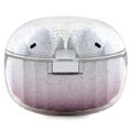 Bezdrôtové slúchadlá Guess GUTWSHDGKEEP TWS GLITTER GRADIENT ružová