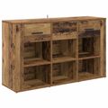 vidaXL Servírovacia skriňa Staré drevo 100 x 30 x 59,5 cm