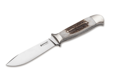 Böker Manufaktur Solingen 120517 Försternicker Stag lovecký nôž 11cm, paroh, puzdro