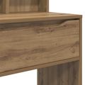 vidaXL Toaletné stolíky do spálne Remeselný dub 80 x 39,6 x 135 cm