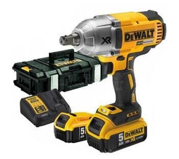 Dewalt Akumulátorový rázový klúč DeWALT DCF899P2, 18V XR, 2x akumulátor Li-Ion / 5,0 Ah