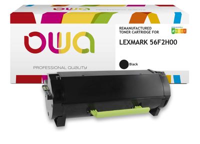 OWA Armor toner kompatibilný s Lexmark 56F2H00, čierna/black,15000str.