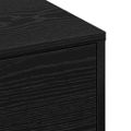 vidaXL Konferenčný stolík Čierny dub 90 x 90 x 28 cm Kompozitné drevo