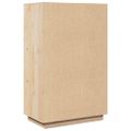 vidaXL Vysoká skrinka 67x40x108,5 cm masívna borovica