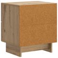 vidaXL Nočný stolík Dub artisan 43 x 34,5 x 47,5 cm Kompozitné drevo