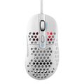 DELTACO GAM-106-W GAMING WM85, Myš, USB, biela