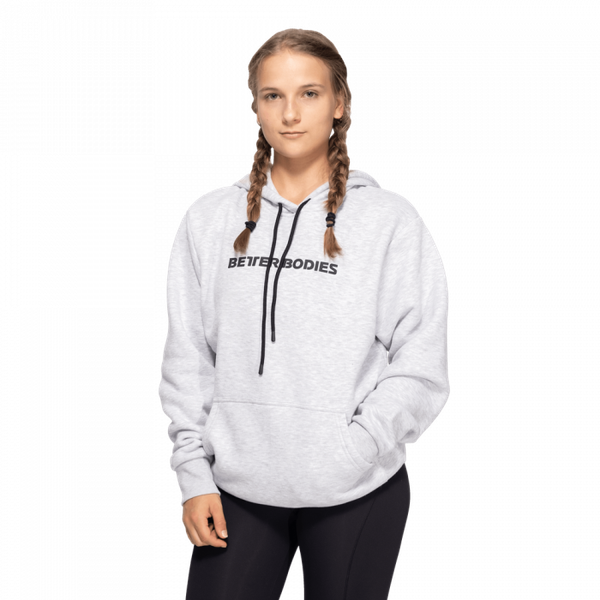 Dámska mikina Logo Light Grey Melange - Better Bodies, veľkosť L