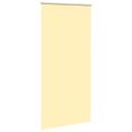vidaXL Zatemňovacia roleta žltá 115x210 cm šírka látky 110,7 cm polyester