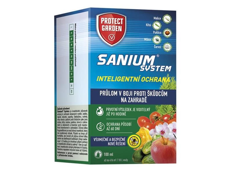 Priprievod proti mšiacim a molicim AGROBIO Sanium System 100ml