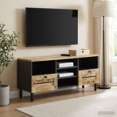 vidaXL Úložné skrine Prírodná 100 x 33 x 46 cm Masívne mango drevo