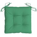 vidaXL Vankúše na paletové sedenie 4 ks zelené 50x50x7 cm oxford.látka