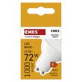 LED žiarovka Basic MR16 biela/ GU10 / 10 W (72 W) / 1000 lm / Neutrálna biela