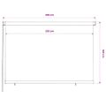 vidaXL Vonkajšia zatemňovacia roleta 225 (Š) x 140 (V) cm terakotová HDPE