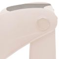 vidaXL Skladacie 3-stupňové schody pre psa krémové 50x38x38 cm plast