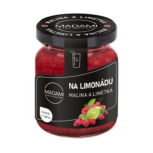 Malina & Limetka 55 ml: ovocie na limonádu