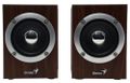 GENIUS repro SP-HF280/ 2.0/ 6W/ dřevěné/ barva dřevo Reproduktory, 2.0, 6W, USB napájení, 3,5mm jack, drevené, hnedé