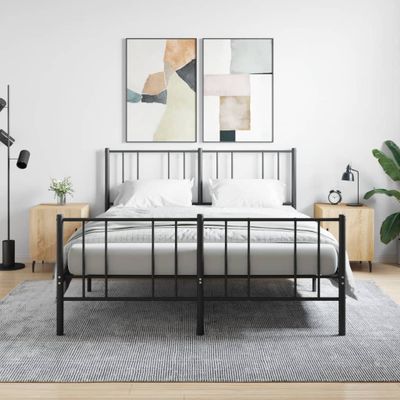 vidaXL Nočné stolíky 2 ks dub sonoma 40x40x50 cm kompozitné drevo