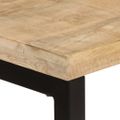 vidaXL Jedálenský stôl 110x50x76 cm masívne mangovníkové drevo