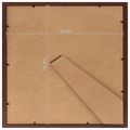 vidaXL Fotorámiky na stôl, koláž 5 ks, tmavočervené 20x20 cm
