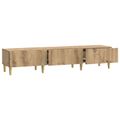 vidaXL TV skrinka 147 x 34,5 x 30 cm Dub artisan Kompozitné drevo