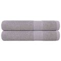 vidaXL Uteráky FROGN 2 ks sivé 100x200 cm 360 g/m²