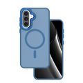 Puzdro Frozen Mag pre Samsung Galaxy A37 5G tmavomodré