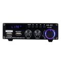 Zvukový zosilňovač Blitzwolf AS-22, 45 W, Bluetooth 5.0, USB + diaľkové ovládanie (čierny)