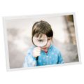 vidaXL Fotorámiky na stôl, koláž 10 ks, biele 18x24 cm, MDF