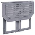 vidaXL Skladací balkónový stôl 90x50x74 cm akáciový masív