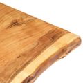 vidaXL Stolová doska, akáciový masív 118x(50-60)x2,5 cm