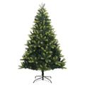 vidaXL Umelý výklopný vianočný stromček so stojanom 180 cm