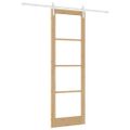 vidaXL Posuvné dvere ORKDAL Prírodná 78 x 232 cm