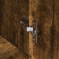 vidaXL Servírovacia skriňa Dymová dub 43 x 36 x 75,5 cm