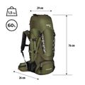 Turistický batoh NILS Camp NC1994 Ramsvik 60L