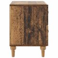 vidaXL Nočný stolík Staré drevo 62 x 34,5 x 48 cm Kompozitné drevo