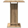 vidaXL Bistro stolík, dub artisan 60x60x75 cm, kompozitné drevo