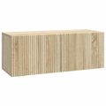 vidaXL Nástenná TV skrinka 78,5 x 31 x 30 cm Dub sonoma