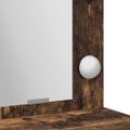 vidaXL Toaletný stolík Dymová dub 79 x 41 x 135 cm Kompozitné drevo