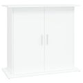 vidaXL Stojan na akvárium biely 81x36x73 cm kompozitné drevo