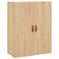 vidaXL Nástenné skrinky 2 ks dub sonoma 69,5x34x90 cm