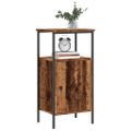 vidaXL Nočné stolíky 2 ks staré drevo 41x31x80 cm kompozitné drevo