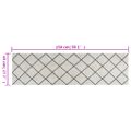 vidaXL Kuchynský koberec umývateľný štvorec 45x150 cm zamat