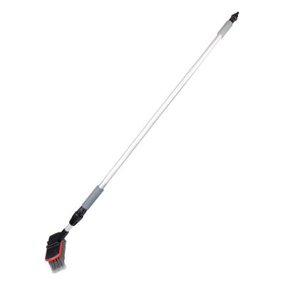 Teleskopická prietoková kefa na umývanie auta 141-240 cm AMIO-03951