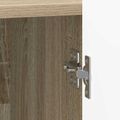 vidaXL Nočný stolík Dub sonoma 43 x 34,5 x 52 cm Kompozitné drevo