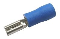 Zdierka faston 2.8mm ,vodič 1.5-2.5mm  modrá