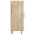vidaXL Komoda dub sonoma 34,5x34x90 cm spracované drevo